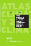 Atlas Climático de la Provincia de San Luis 2008/2019 y Escenarios climáticos 2020/2040 y 2040/2060